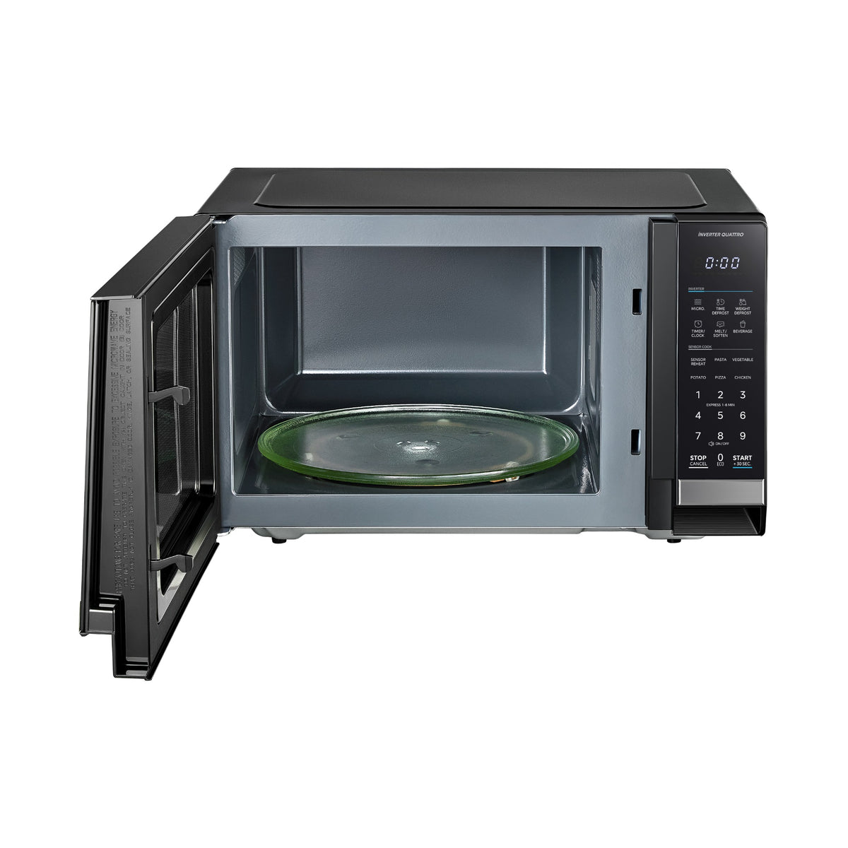 Midea MMW12VT34B 34L 1200W Smart Inverter Black Microwave