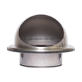 Sirius EASYWALL-200 200mm Ducting Kit With Domed Vent for Extraction through an External Wall