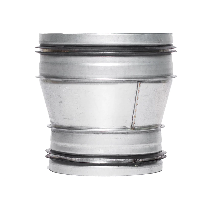 Sirius GDR Galvanised Steel Range Hood Duct Reduce/Enlarge Transition Piece