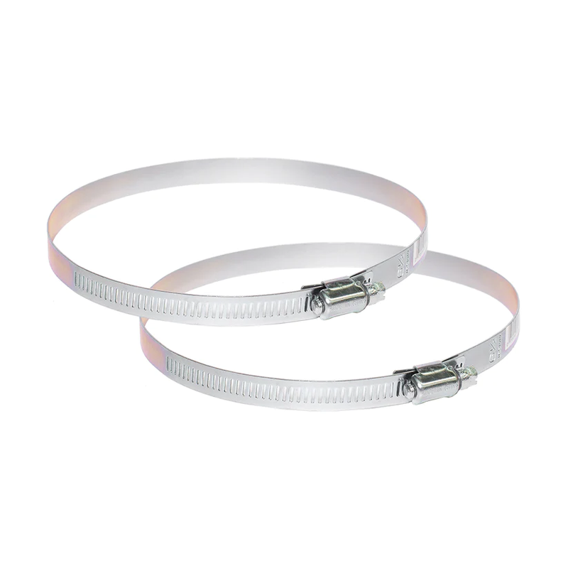 Sirius URC25-215 Universal Ring Clamps To Connect Range Hood Ducting - Set of 2