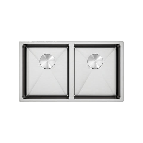 Innova SR7644WC Handmade 760mm Wide Double Bowl Kitchen Sink