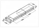 Qasair DL-1 E (101) Single Motor Duct Length Extension