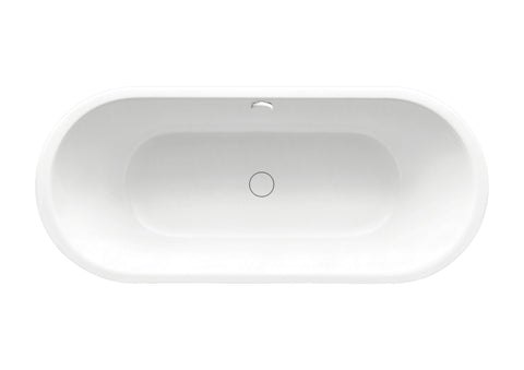 Kaldewei 01-1128-06 1800mm Freestadning Meisterstuck Centro Duo Oval Bath with Overflow