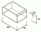 Qasair DLE-DLE (113) Duct Joiner Single Motor