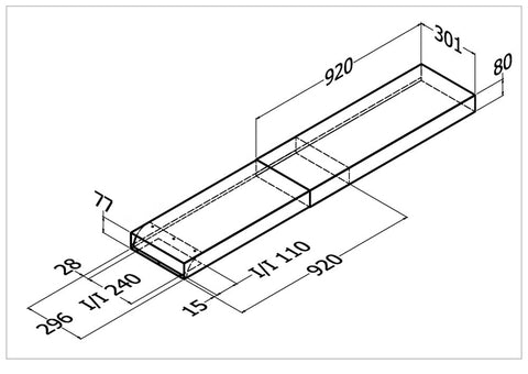Qasair CD-920 (114) Cavity Duct Extendible