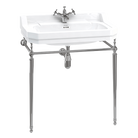 Burlington 13138 Edwardian 80cm 1 Taphole Basin & Stand