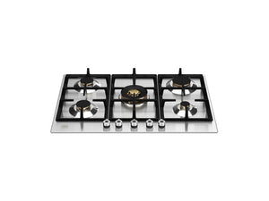 Bertazzoni P755CPROX Professional Series 75cm Stainless Steel Gas Hob with Wok