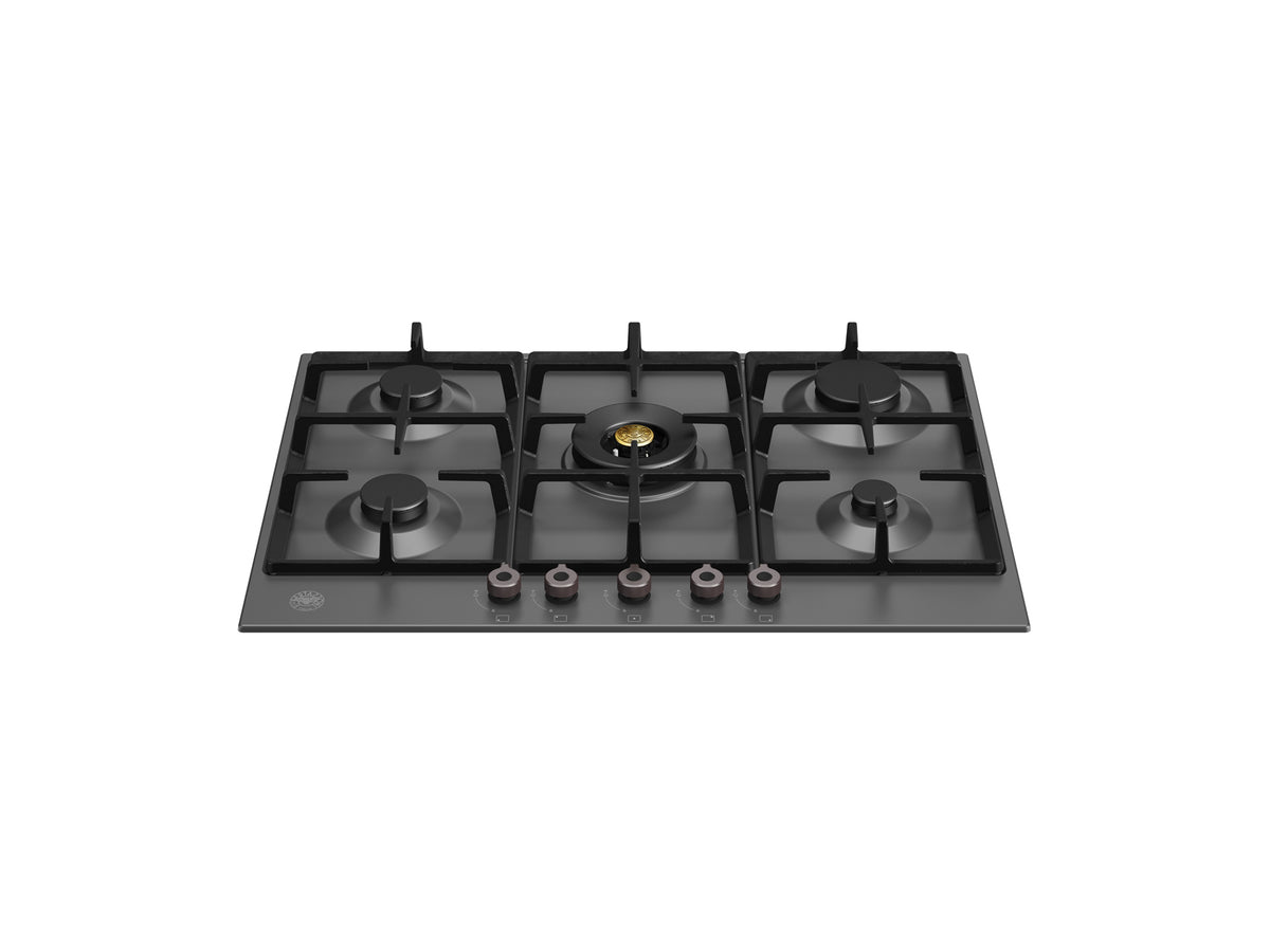 Bertazzoni P755CPRONE Professional Series 75cm Matte Black Gas Hob with Wok