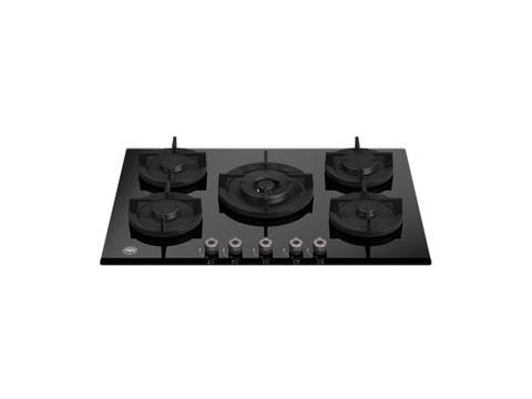 Bertazzoni P755CPROGNE Professional Series 75cm Nero Gas on Glass Hob with Central Wok