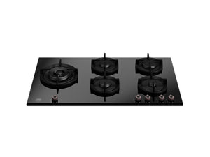 Bertazzoni P905LPROGNE Professional Series 90cm Nero Gas on Glass Hob with Lateral Wok