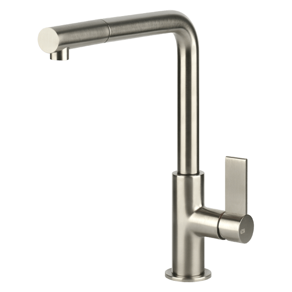 Gessi 17053BN Emporio Brushed Nickel Kitchen Mixer with Pull-out