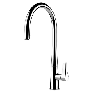 Gessi 17153 Proton Concealed Chrome Kitchen Mixer with Pull-out