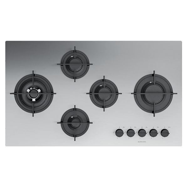 Barazza 1PMD95 Mood 90cm Built-in Stainless Steel Cooktop
