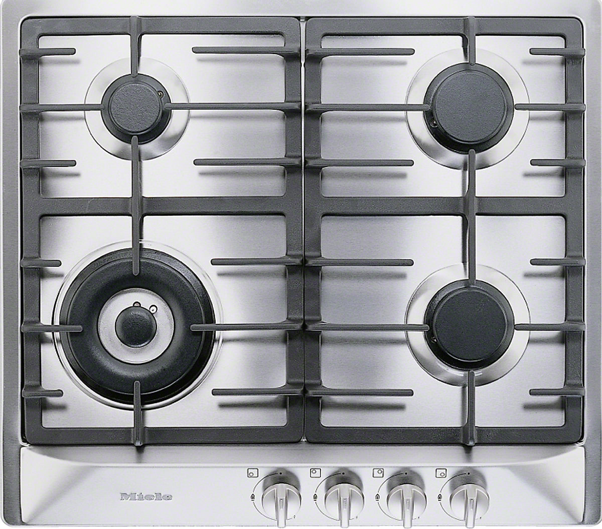 Miele KM 362-1 G Stainless Steel Gas Cooktop