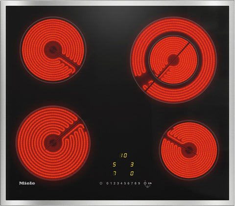 Miele KM 6520 Electric Cooktop with Onset Controls