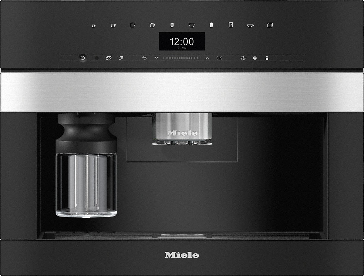 Miele CVA 7440 PureLine Clean Steel Generation 7000 Built-in Coffee Machine