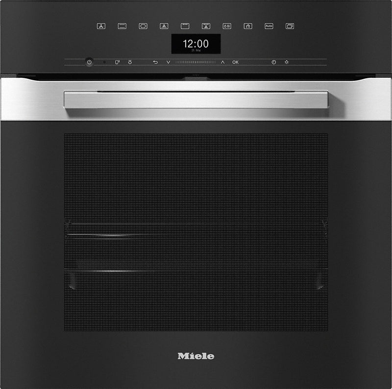 Miele H 7464 BP PureLine Clean Steel Pyrolytic 60cm Generation 7000 Oven