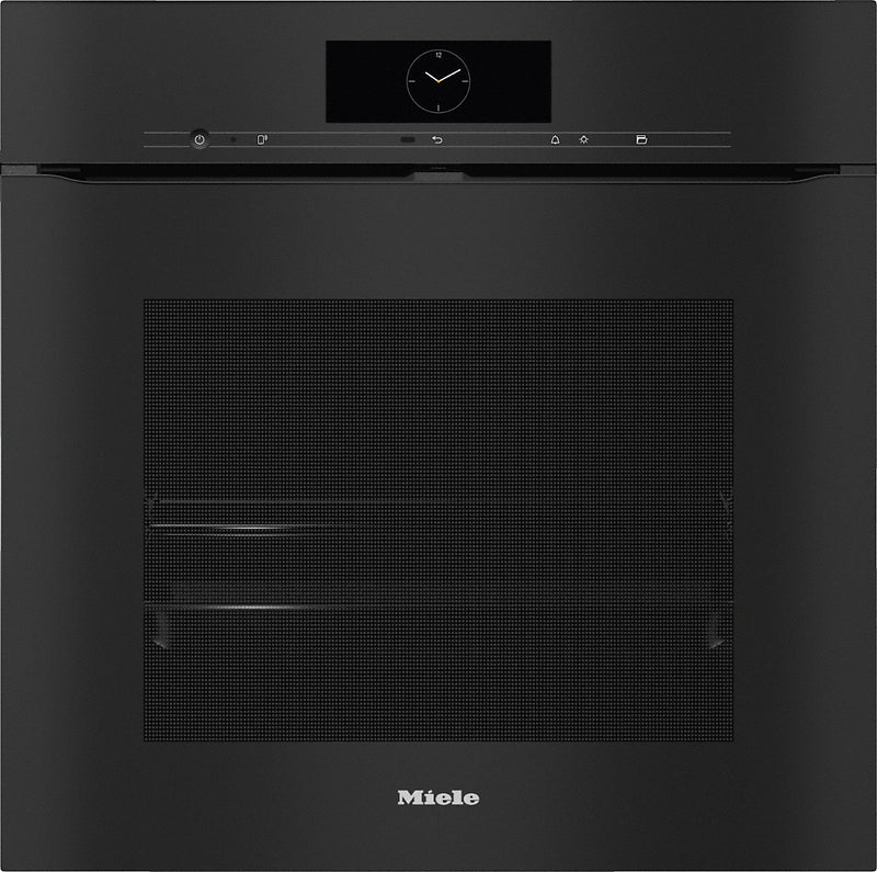 Miele H 7860 BPX ArtLine Obsidian Black Handleless Pyrolytic 60cm Wide Generation 7000 Oven