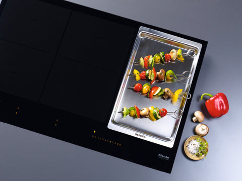 Miele KMTY Gourmet Teppan Yaki multi-layer stainless-steel plate