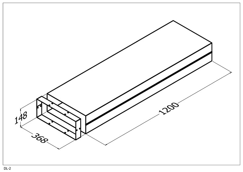Qasair DL-2 (202) Twin Motor Duct Length