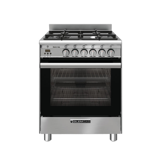 GlemGas GB664GG 60cm Stainless Steel Cooker