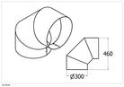 Qasair DR-300/90 (219) 300 Bend 90