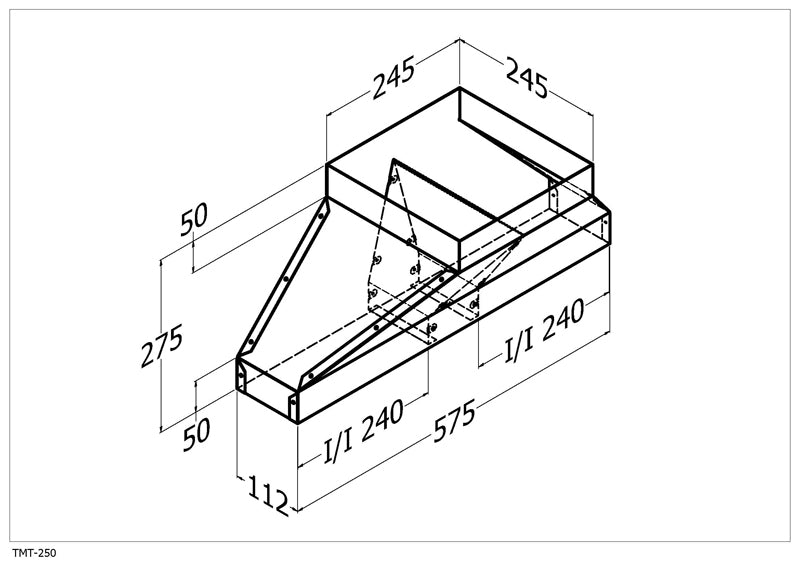 Qasair TMT-250 (222) Twin Motor Transition to 250SQ