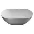 Gareth Ashton 26922 1690mm Byron Matt Clearstone Bath with Stone Plug and Waste