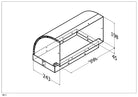 Qasair HB-3 (303) Horizontal Bend triple Motor 90