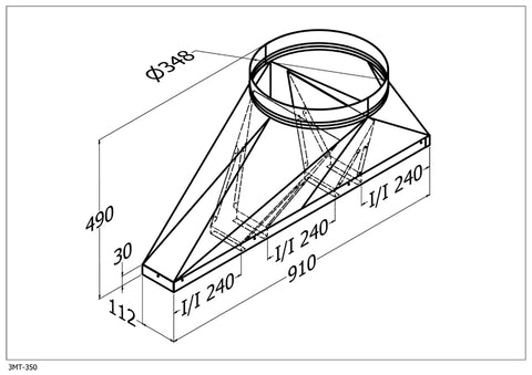 Qasair TR-3 (309) triple Motor Transition to 350