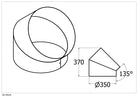 Qasair DR-350/45 (312) 350 Bend 45