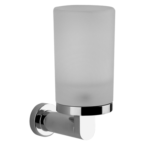 Gessi Emporio 38809 Wall Mounted Tumbler Holder in White Glass