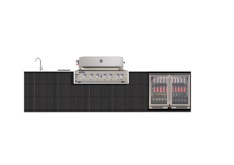Euro Appliances VIVA+ 3.82m Wide Alfresco Kitchen