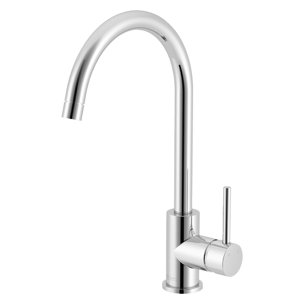 Gareth Ashton Tapware Goose Neck Side Lever Mixer 3K4