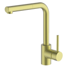 Gareth Ashton 3K6-BB Lucia Brushed Brass Goose Sidelever Mixer