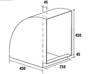 Condor VB-450X250 Vertical Bend Three Motor