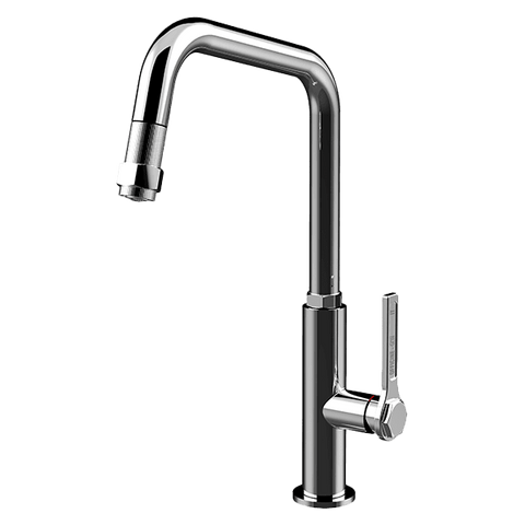 Gessi 60053 Officine Pull Out Kitchen Mixer