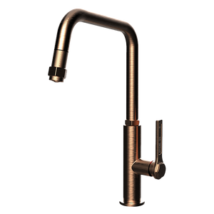 Gessi 60053COB Officine Copper Brushed Pull Out Kitchen Mixer