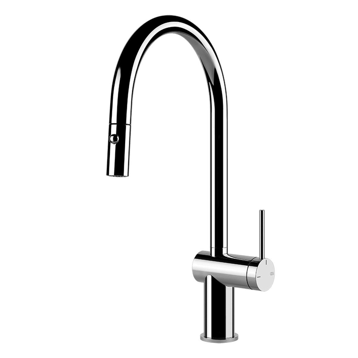 Gessi 60413 Inedito Pull Out Dual Function Kitchen Mixer