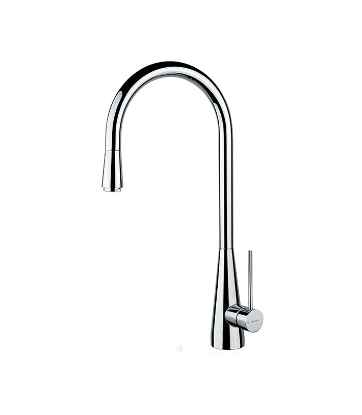 Newform 64215Q Ycon Kitchen Mixer with Pull-out Spray