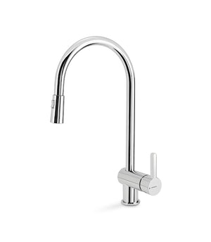 Newform 65925Q Ergo Kitchen Mixer with Pull-Out Hand Spray