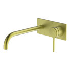 Gareth Asthon 6B-WS220-BB Poco 220mm Brushed Brass Wall Basin / Bath Set
