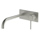 Gareth Asthon 6B-WS220-BN Poco 220mm Brushed Nickel Wall Basin / Bath Set