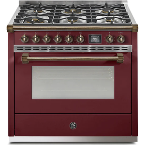 Steel Ascot AQ9S 90cm Upright Cooker with Combi-Steam Oven