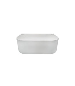 Parisi Ovation 1650mm Wide Freestanding Back-To-Wall Bath