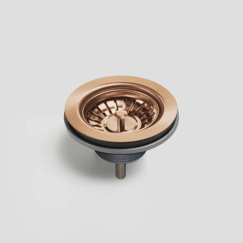 Oliveri AC14-CU-EXT Copper Basket Waste With Extended Screw Length