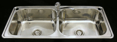 Unique Yakka Double 45L Inset Tub AF-1140A