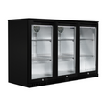 Husky ALF-C3-BLK-840 307L Alfresco Drink Chiller