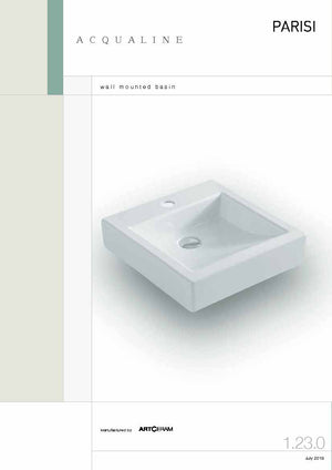 Parisi New In Box Clearance Aqualine Wall / Bench Basin AC6361/S