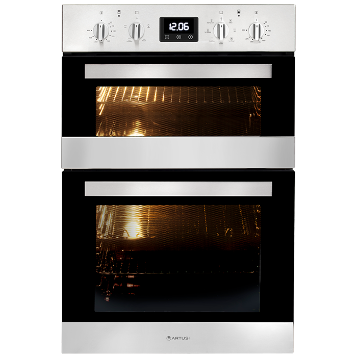 Artusi CAO888X/1 60cm Built-In Double Electric Oven